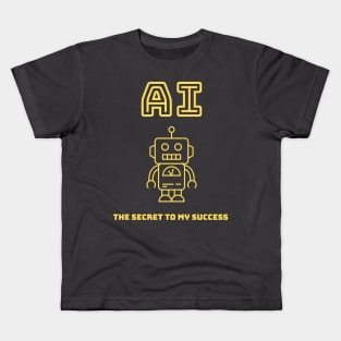 AI - The Secret to My Success Kids T-Shirt